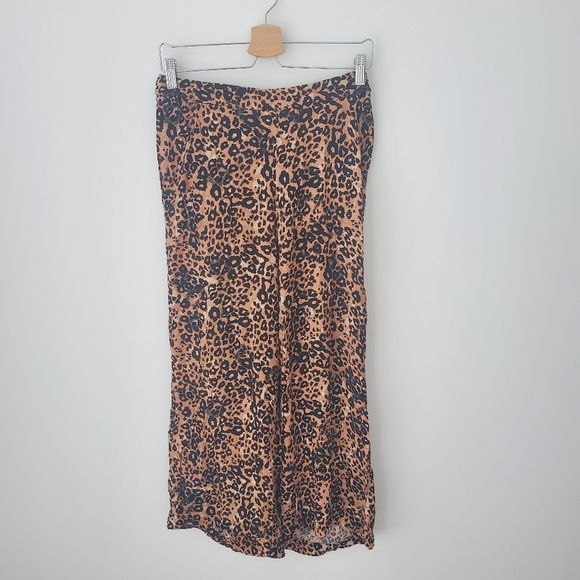 Wilfred Leopard Print Pants - Black and Tan - Picture 6 of 9